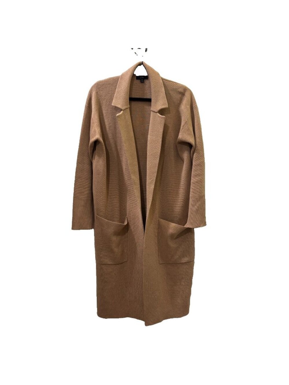 J Crew Ella Open Front Long Sweater Blazer Woman Size XS Old Money Preppy